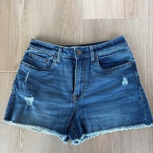 American Rag Distressed Blue Jean Shorts